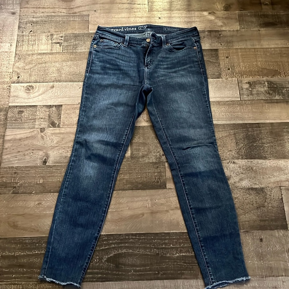 Vineyard‎ vines, jeans, size 8, white new condition